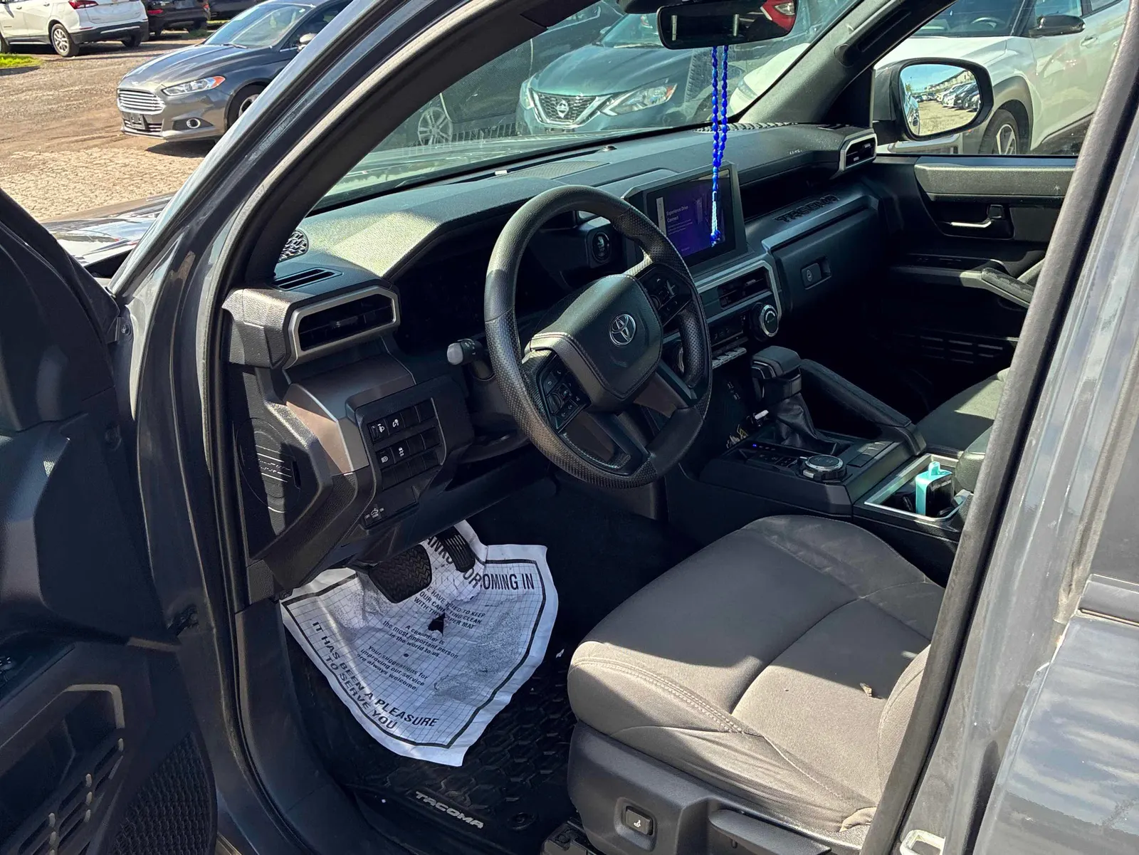 Interior driver side