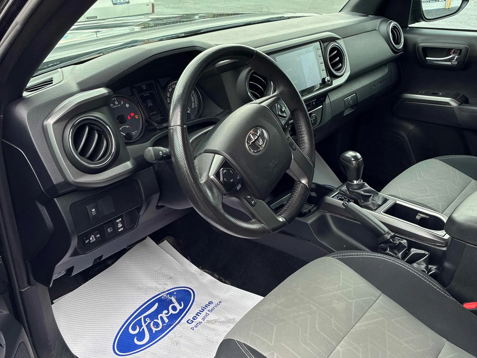 Interior driver side