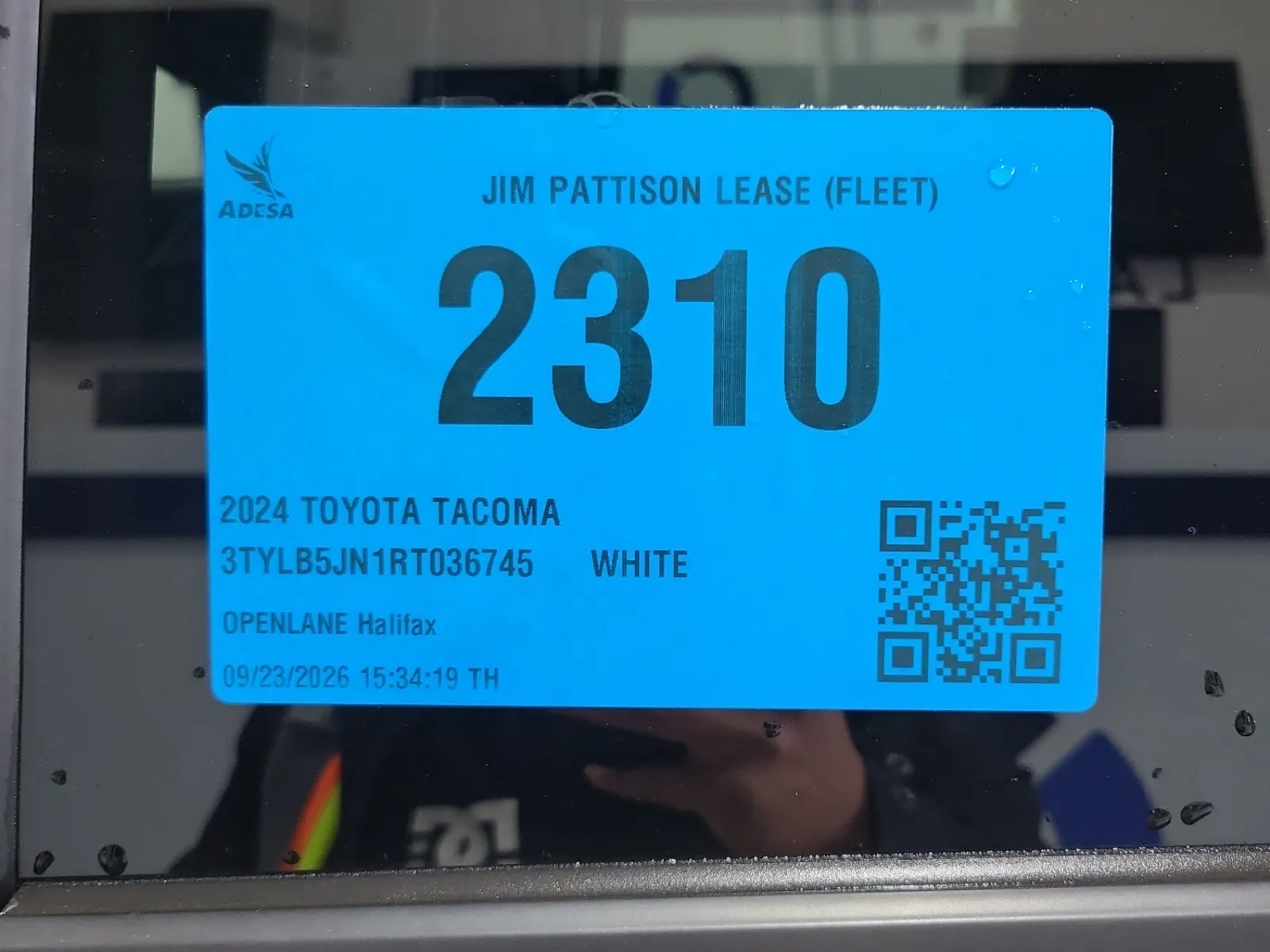 Inventory Label Photo