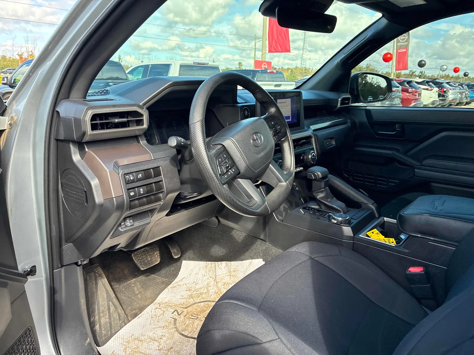 Interior driver side
