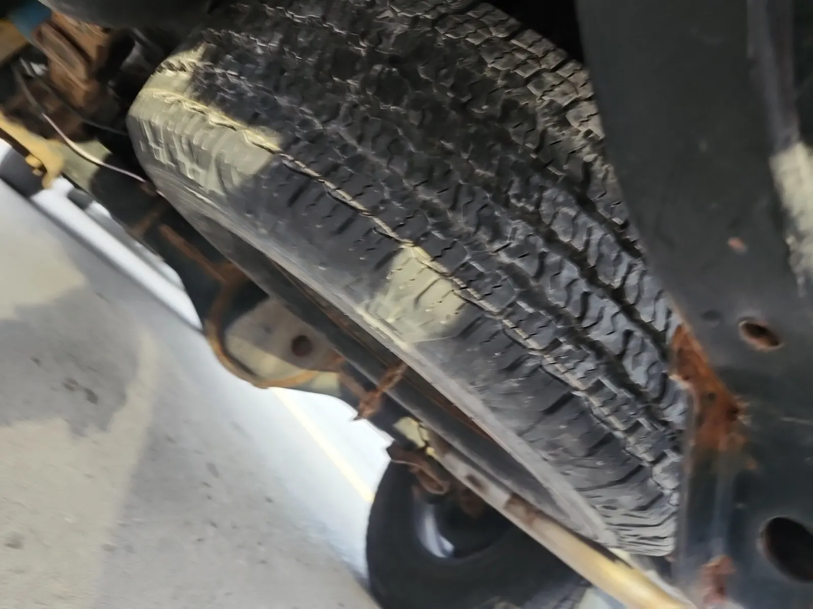 Spare Tire & Wheel Photo
