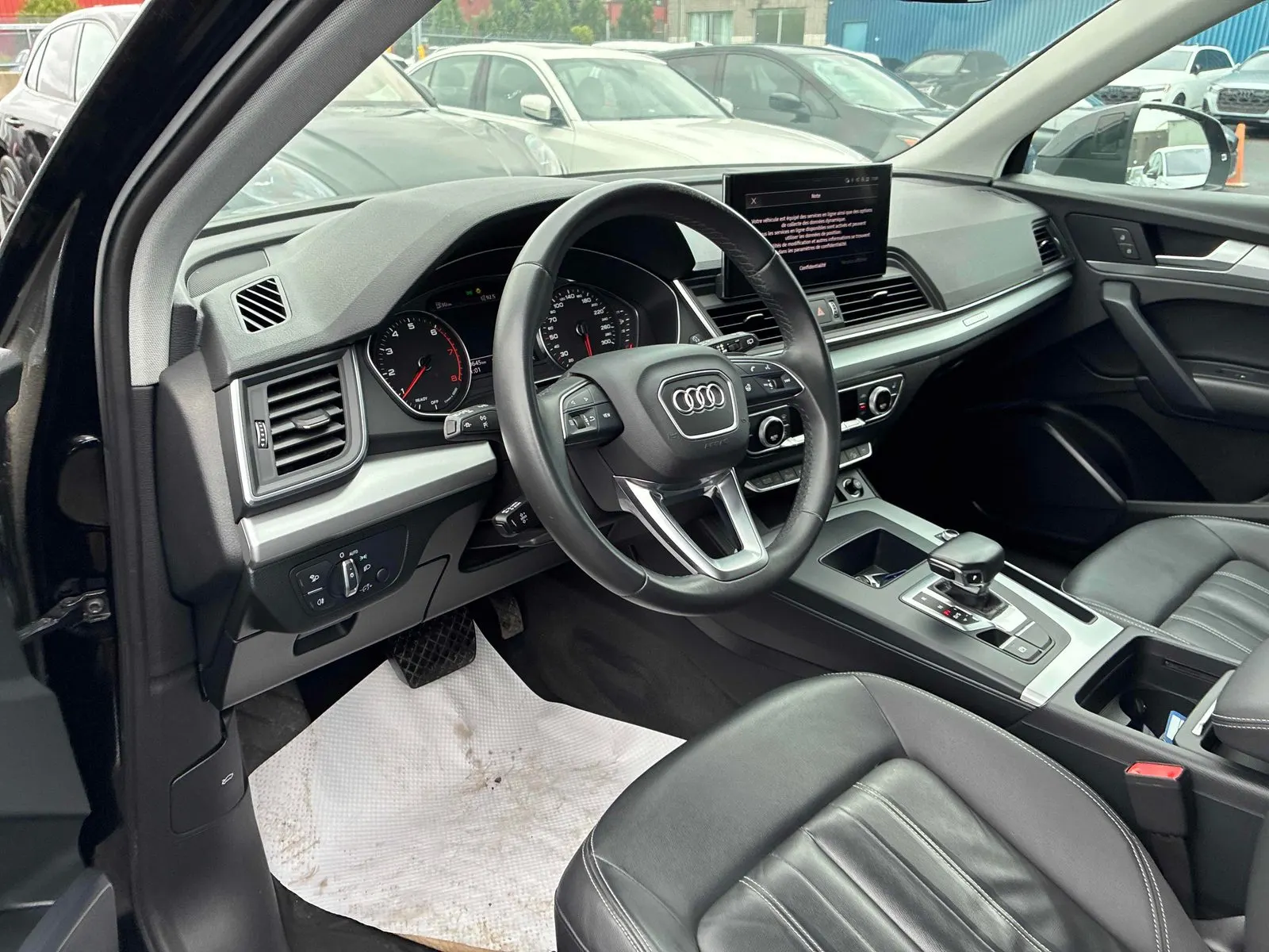 Interior driver side