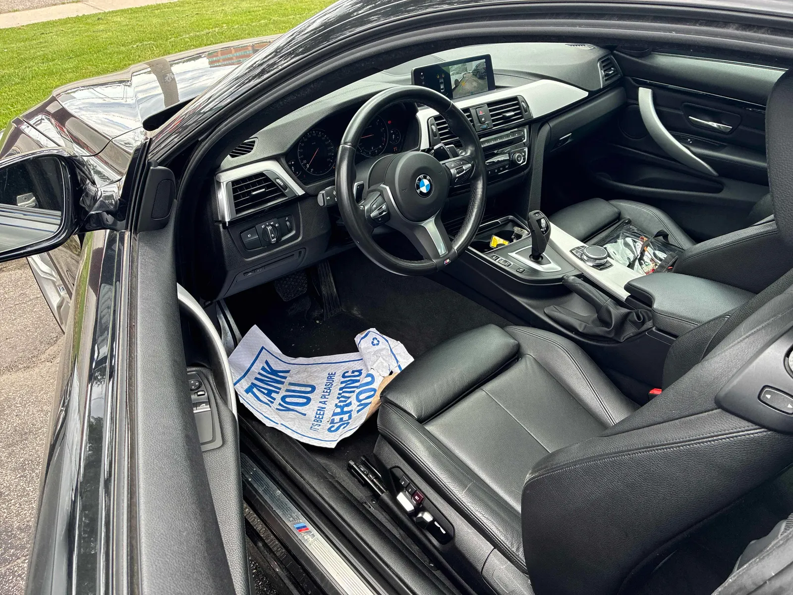 Interior driver side