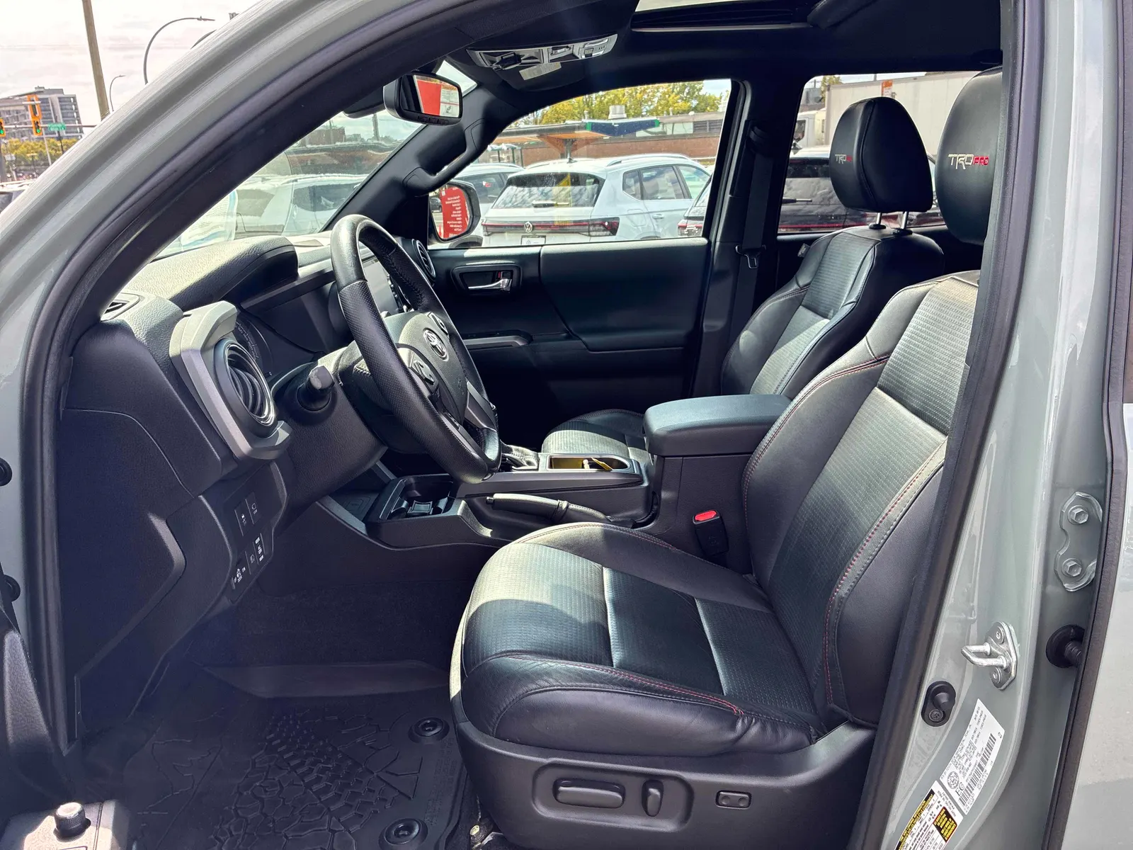 Interior driver side