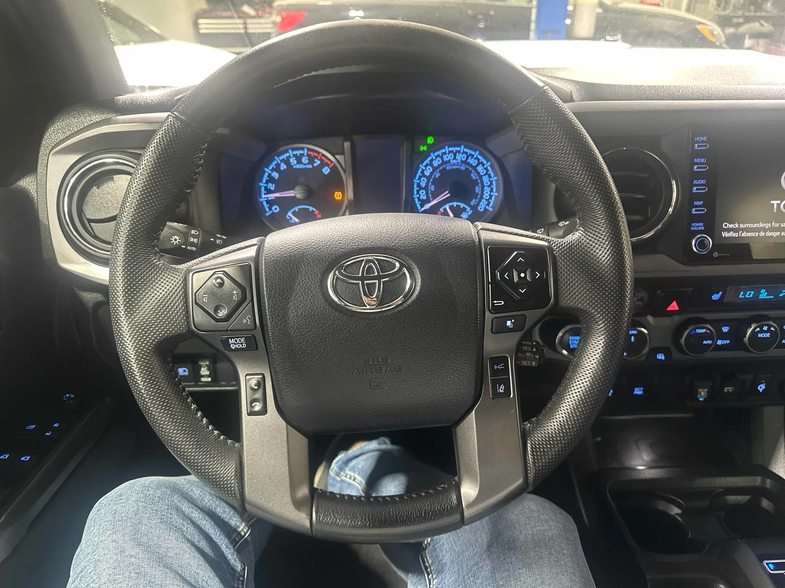 Interior driver side
