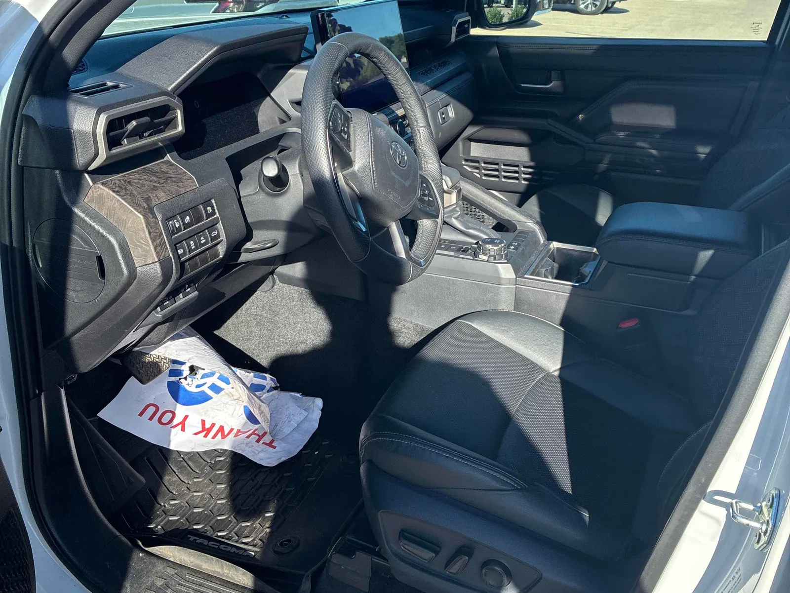 Interior driver side