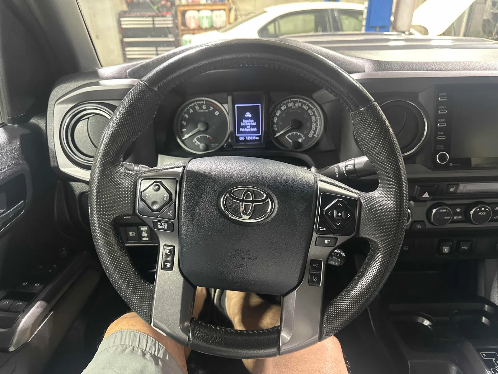 Interior driver side