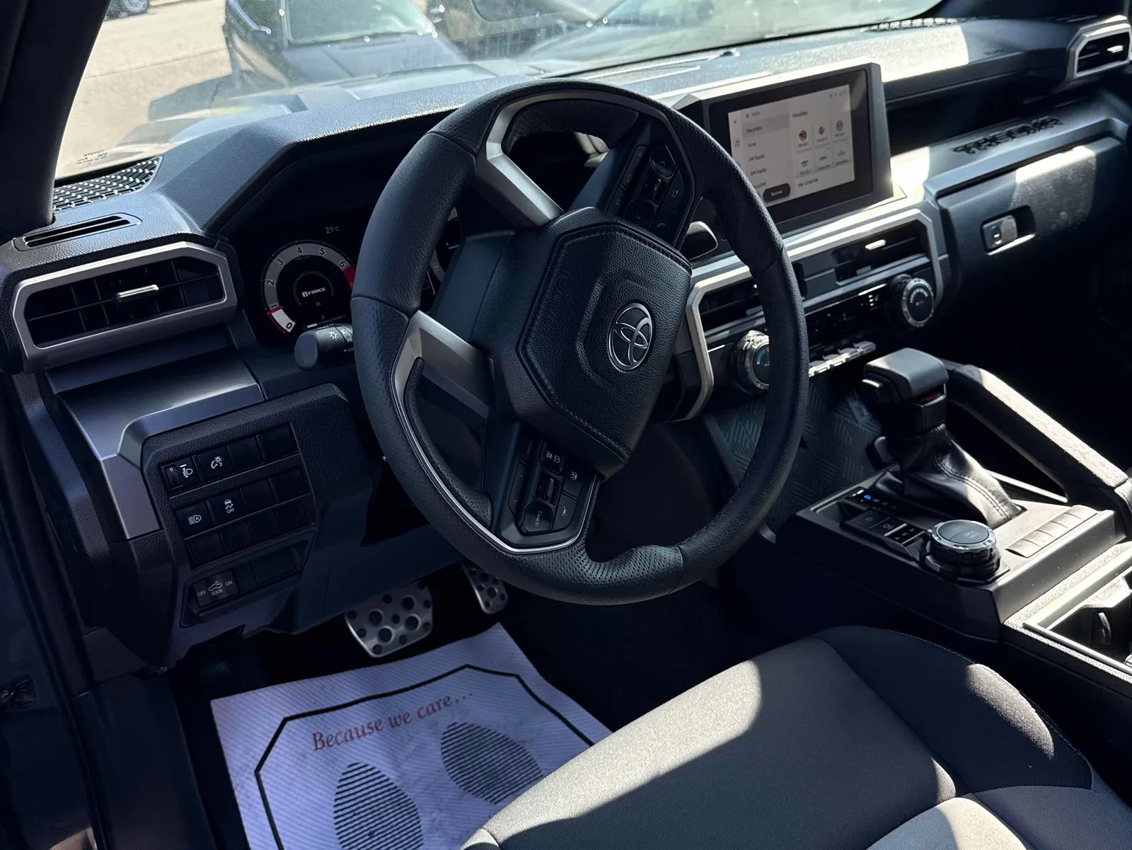 Interior driver side