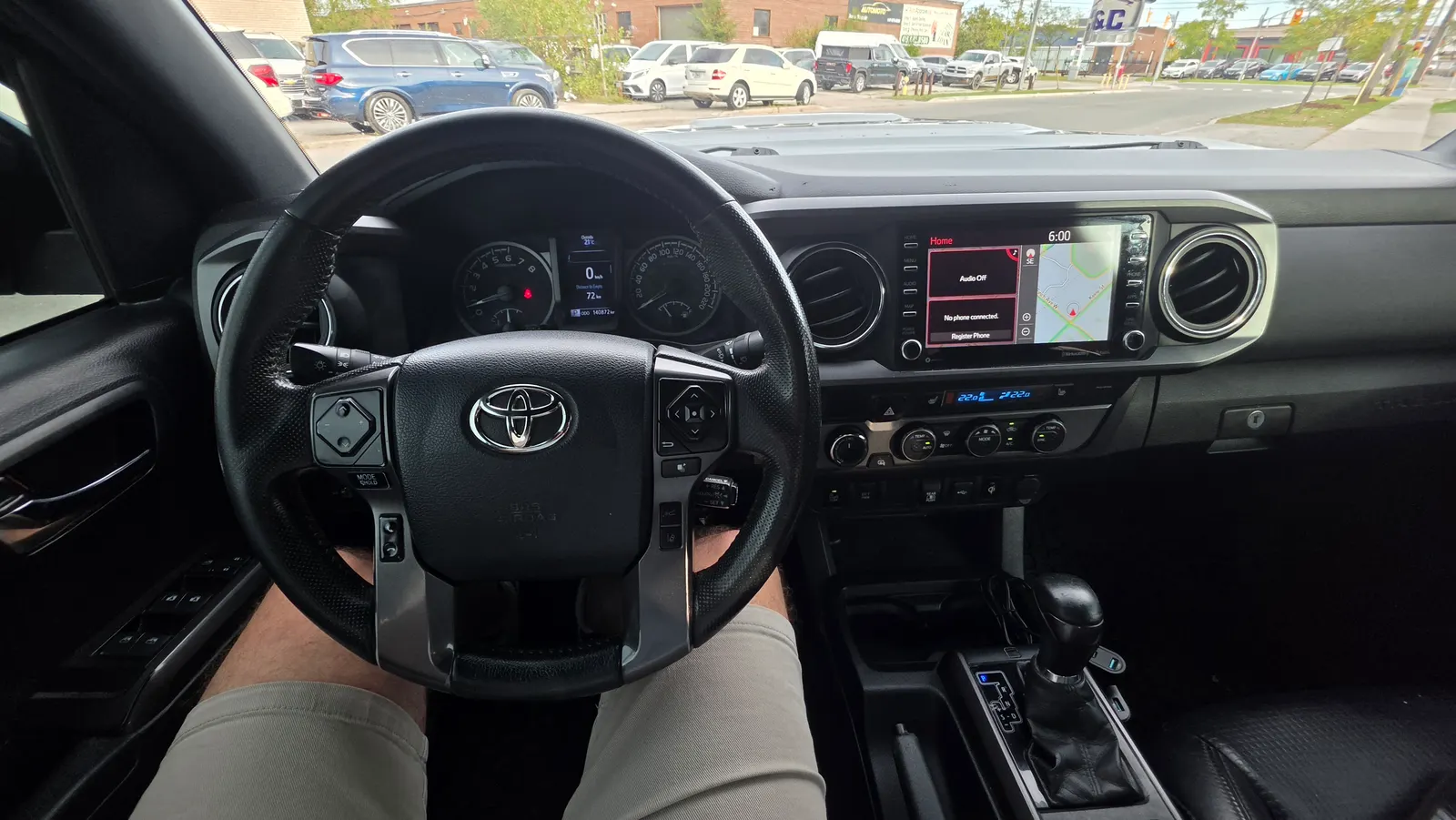 Interior driver side