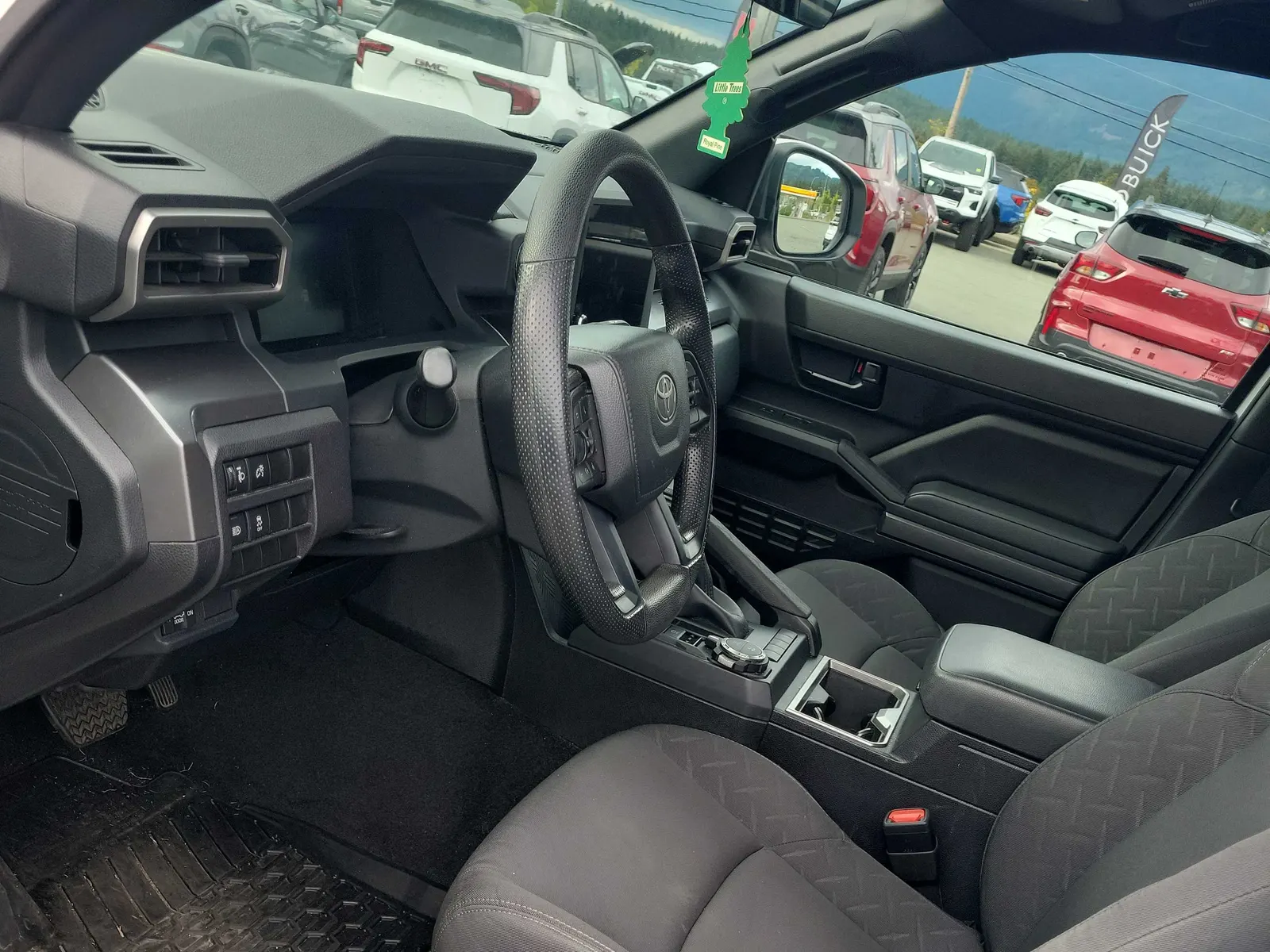 Interior driver side