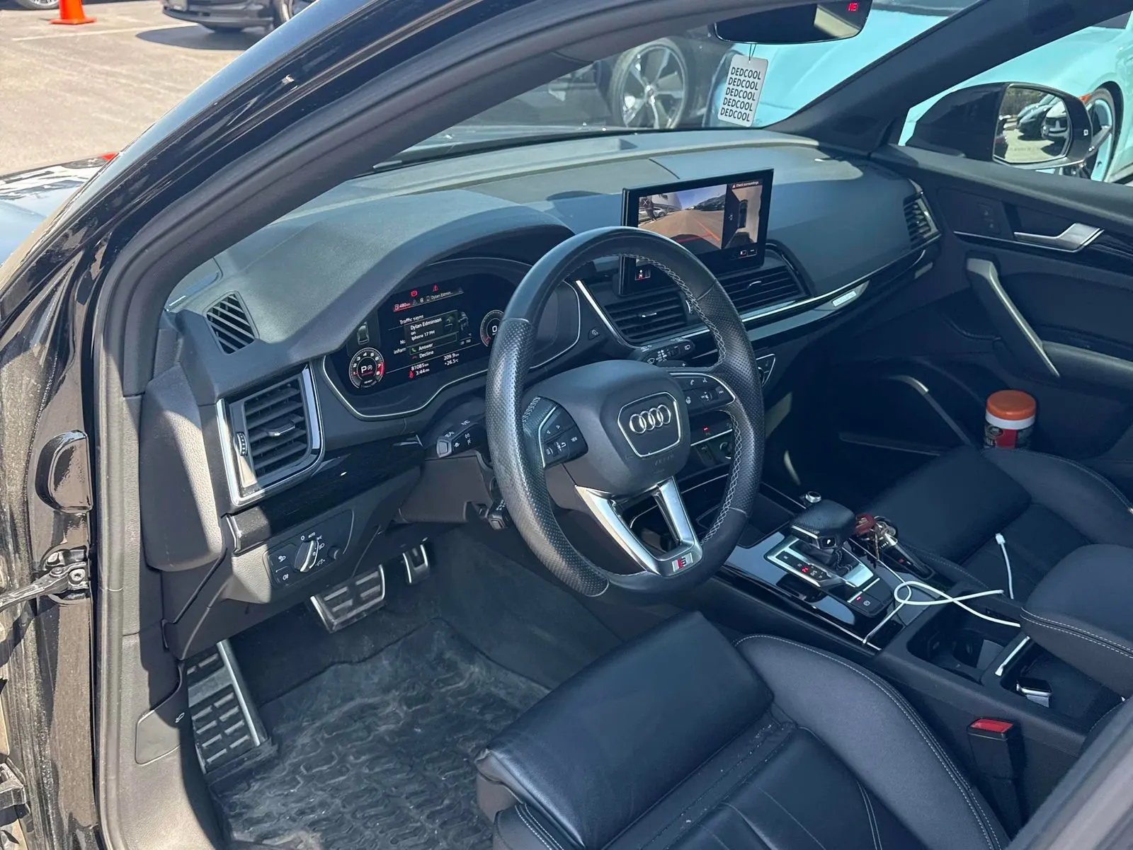 Interior driver side
