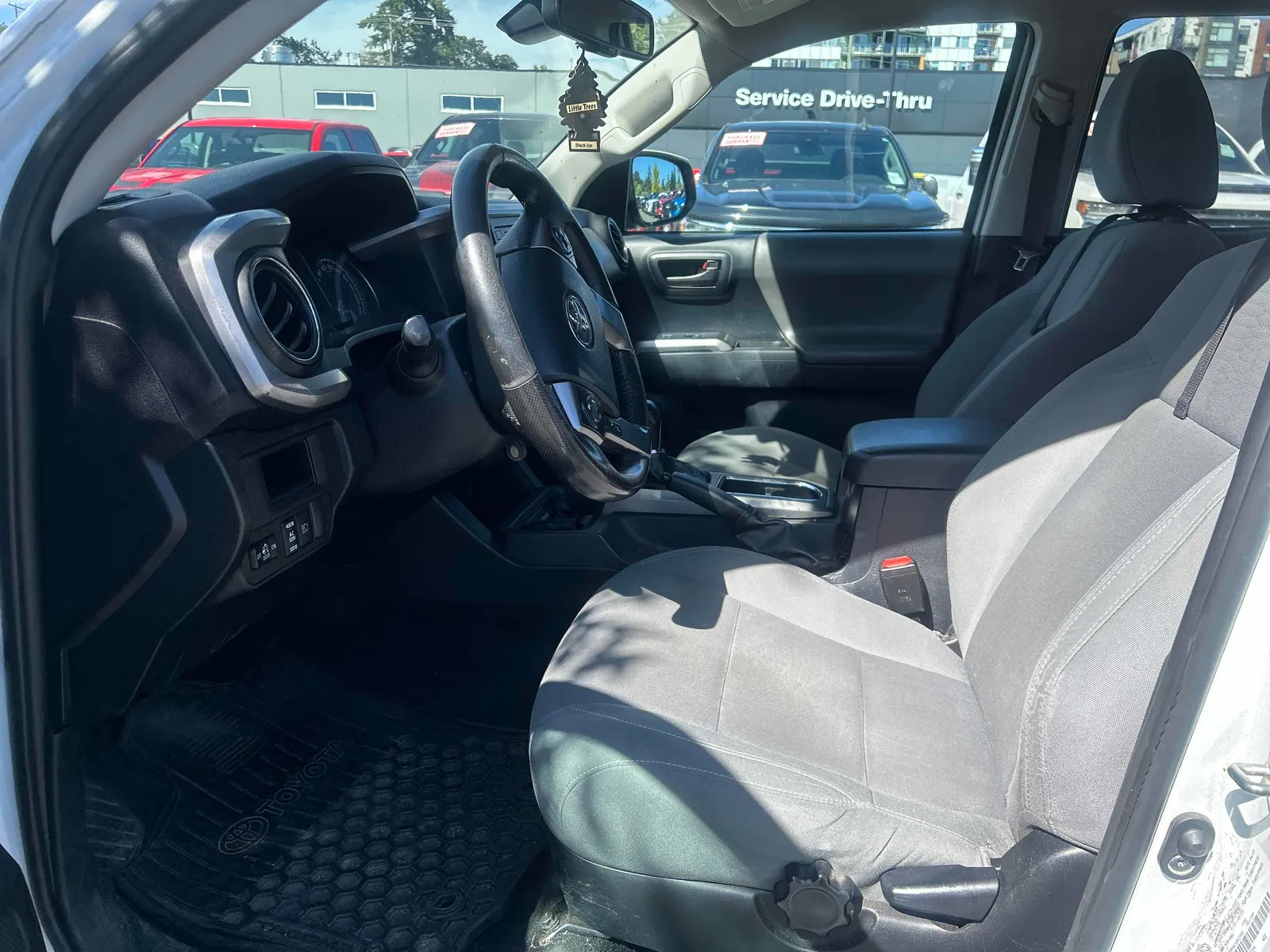 Interior driver side