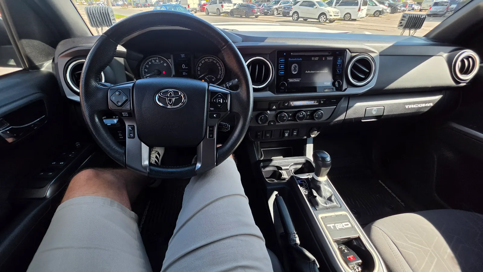 Interior driver side
