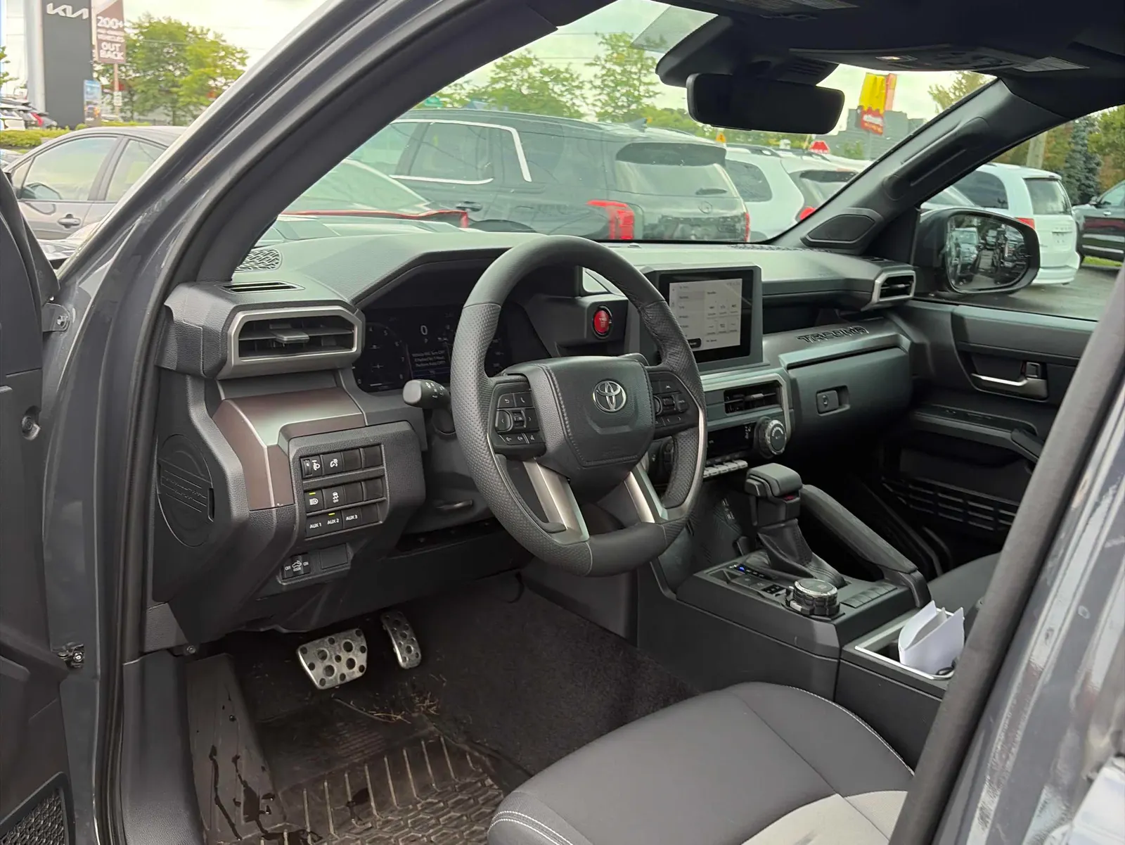 Interior driver side