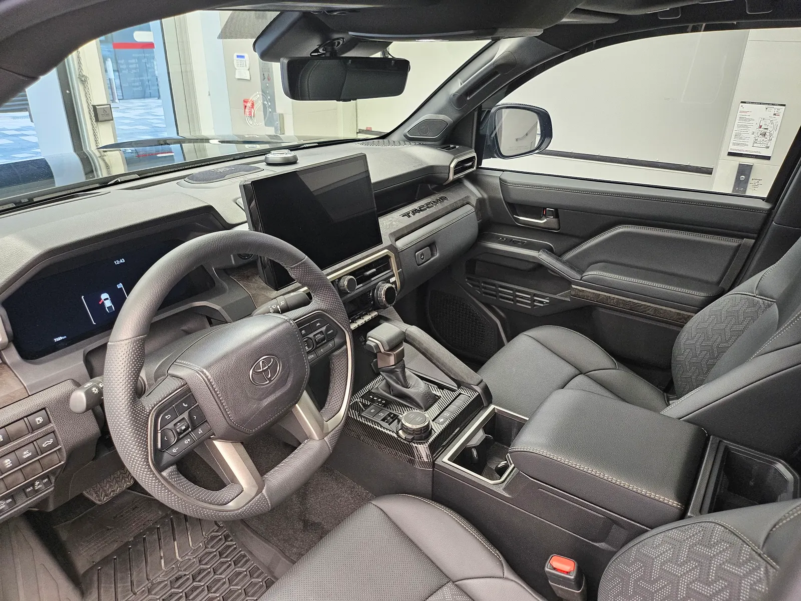 Interior driver side