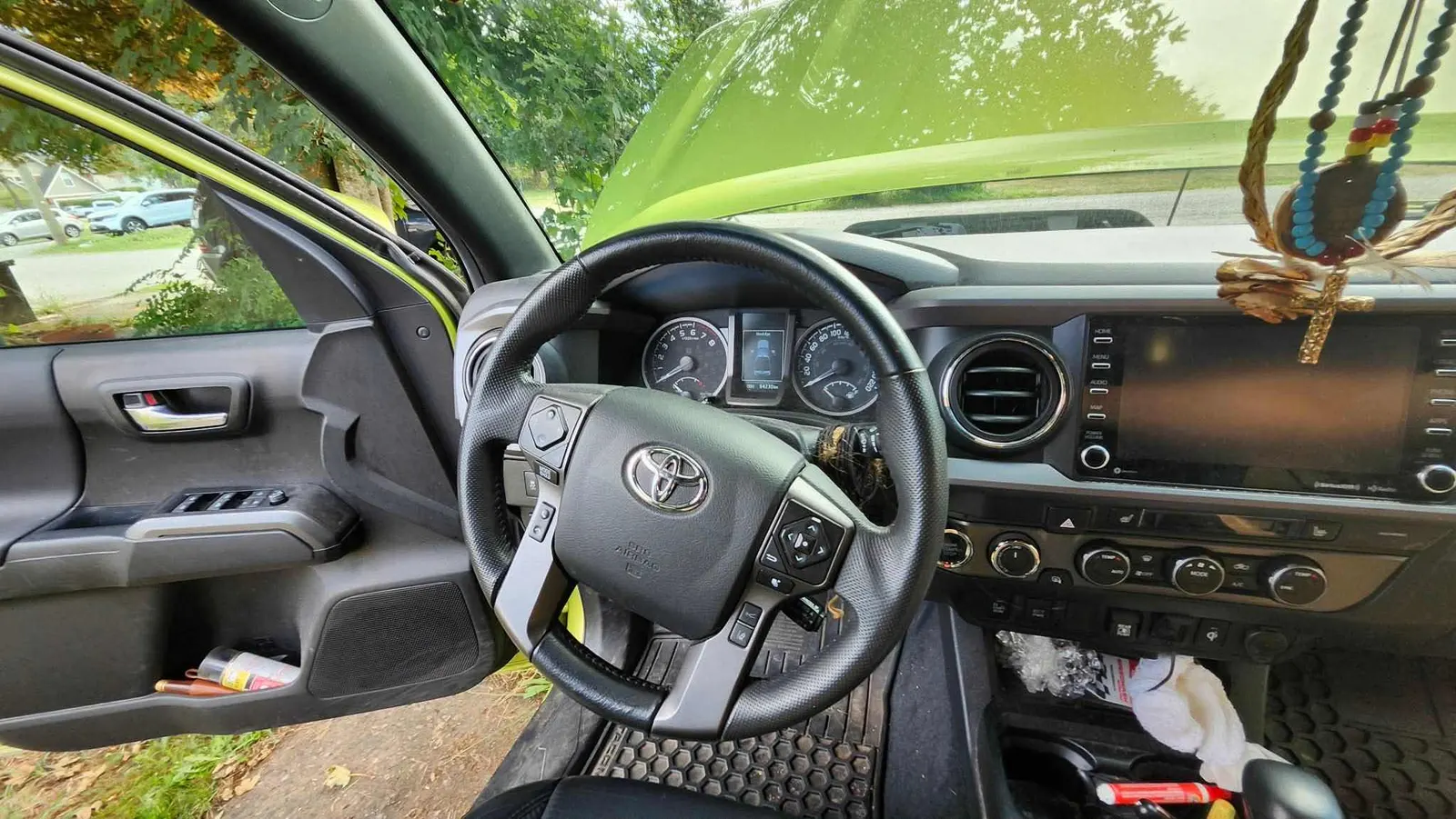 Interior driver side