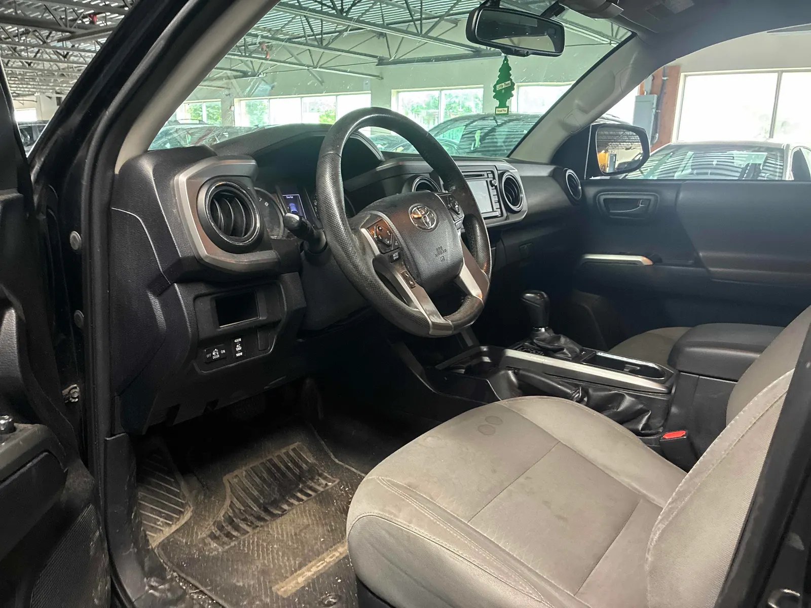 Interior driver side
