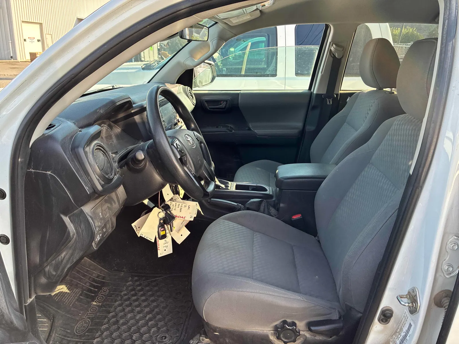 Interior driver side