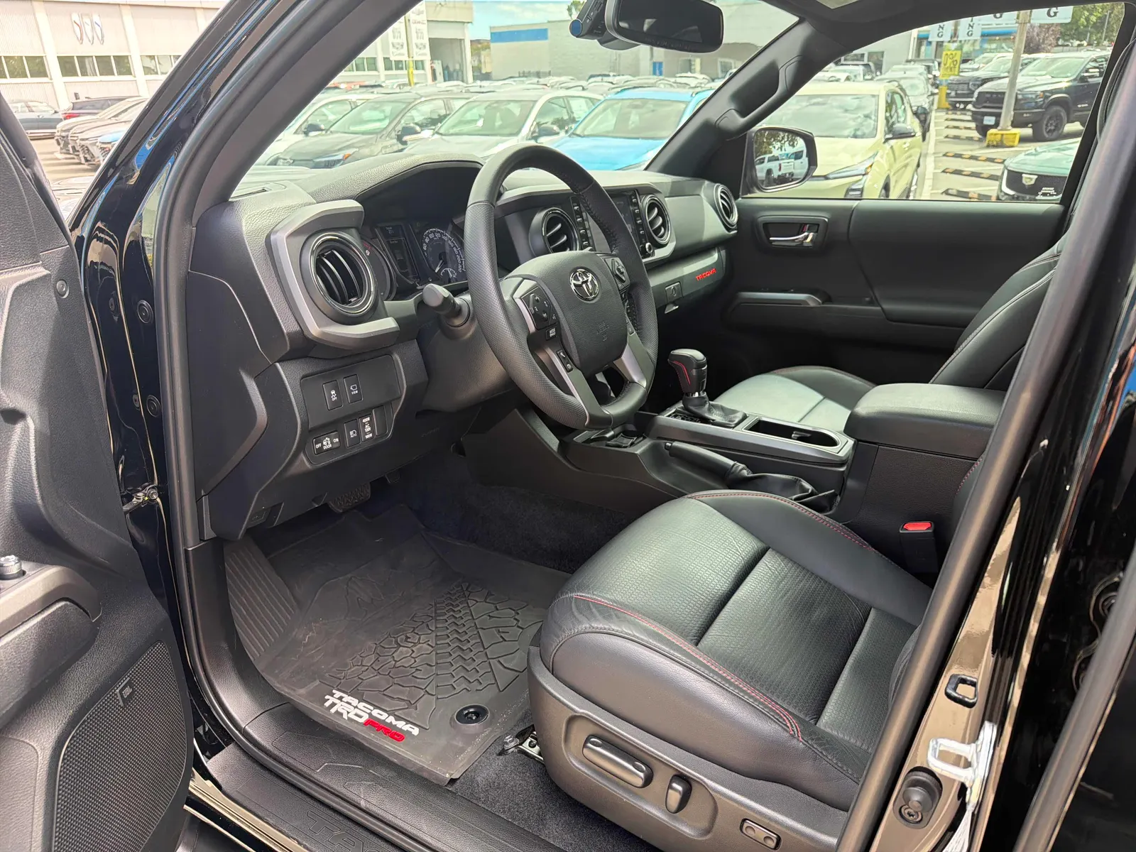 Interior driver side