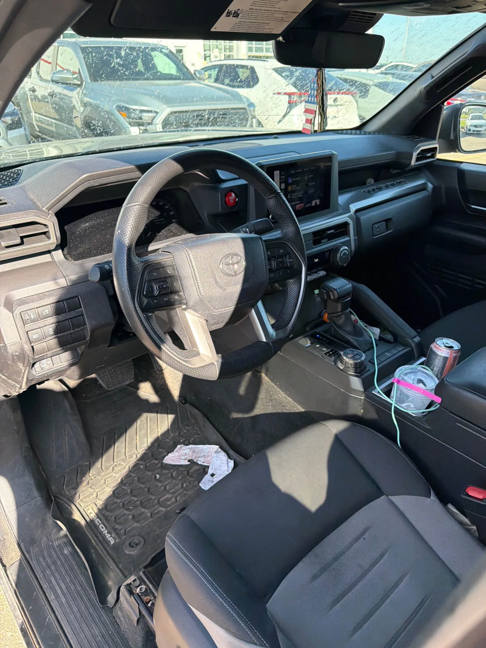 Interior driver side