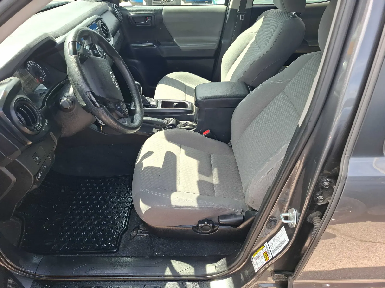 Interior driver side