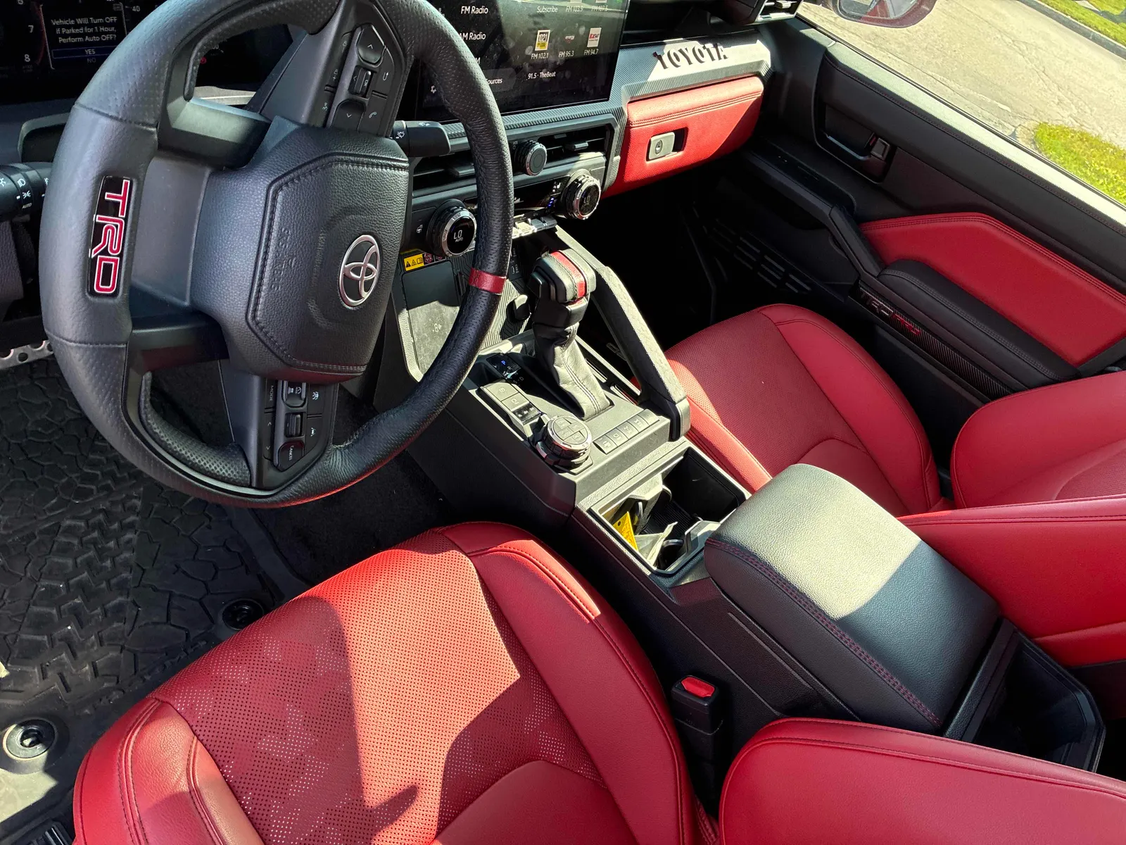 Interior driver side