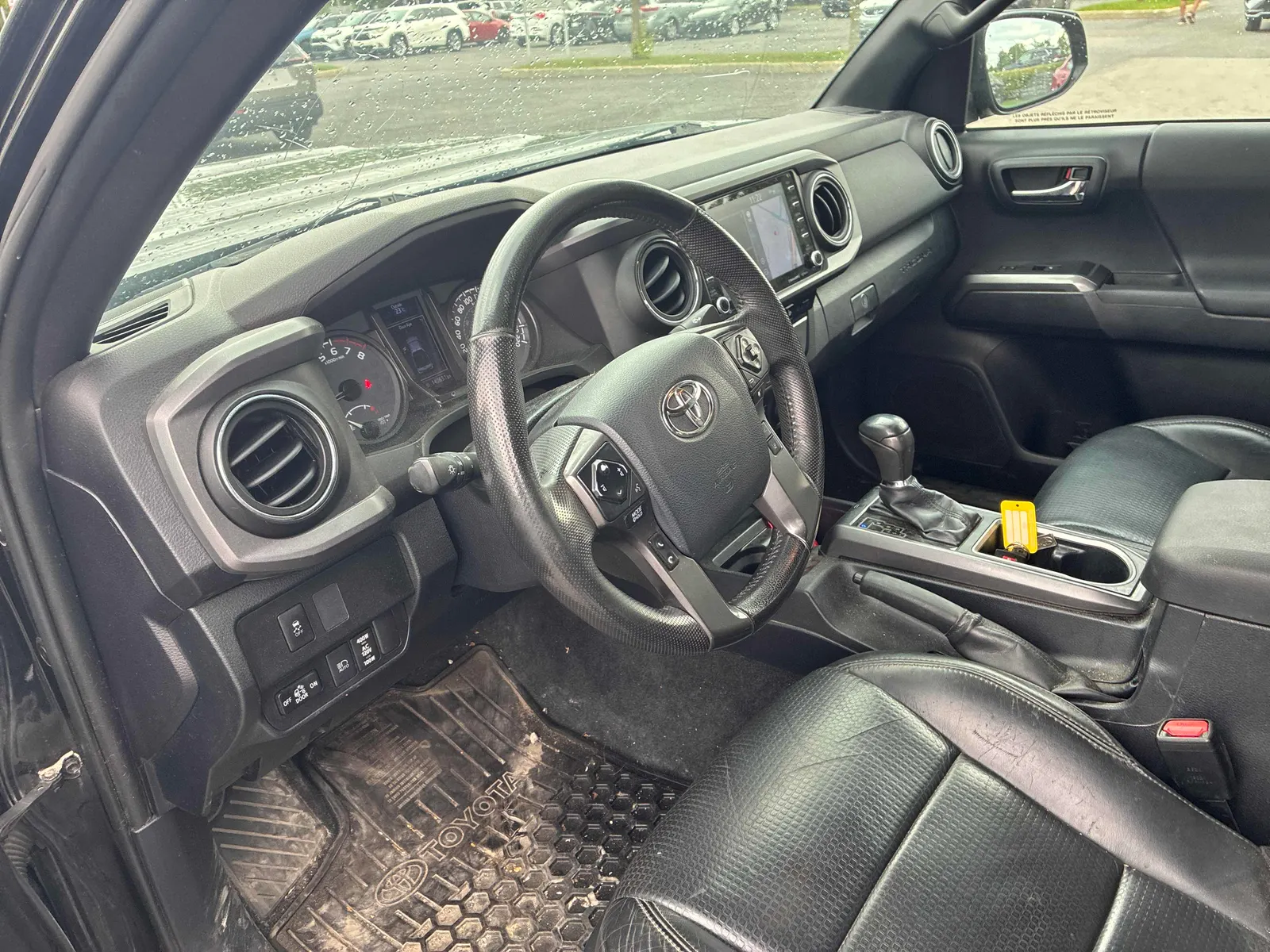 Interior driver side