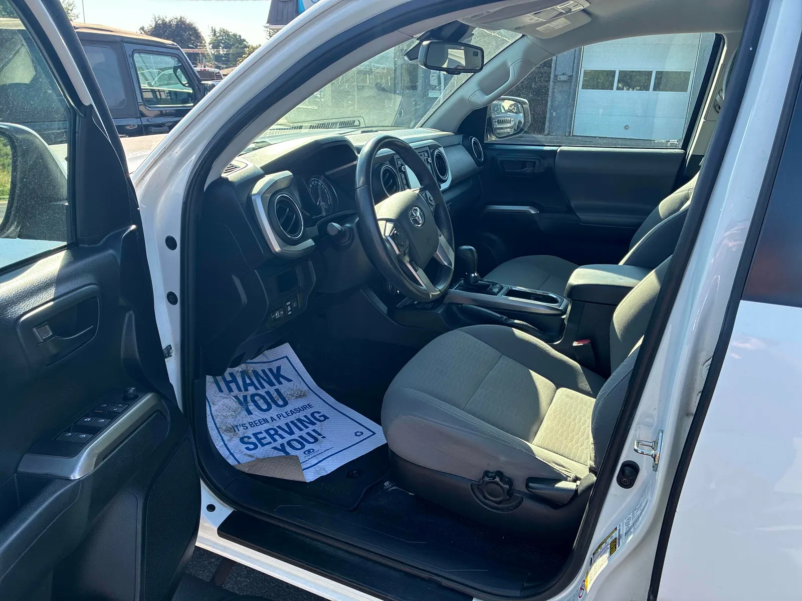 Interior driver side