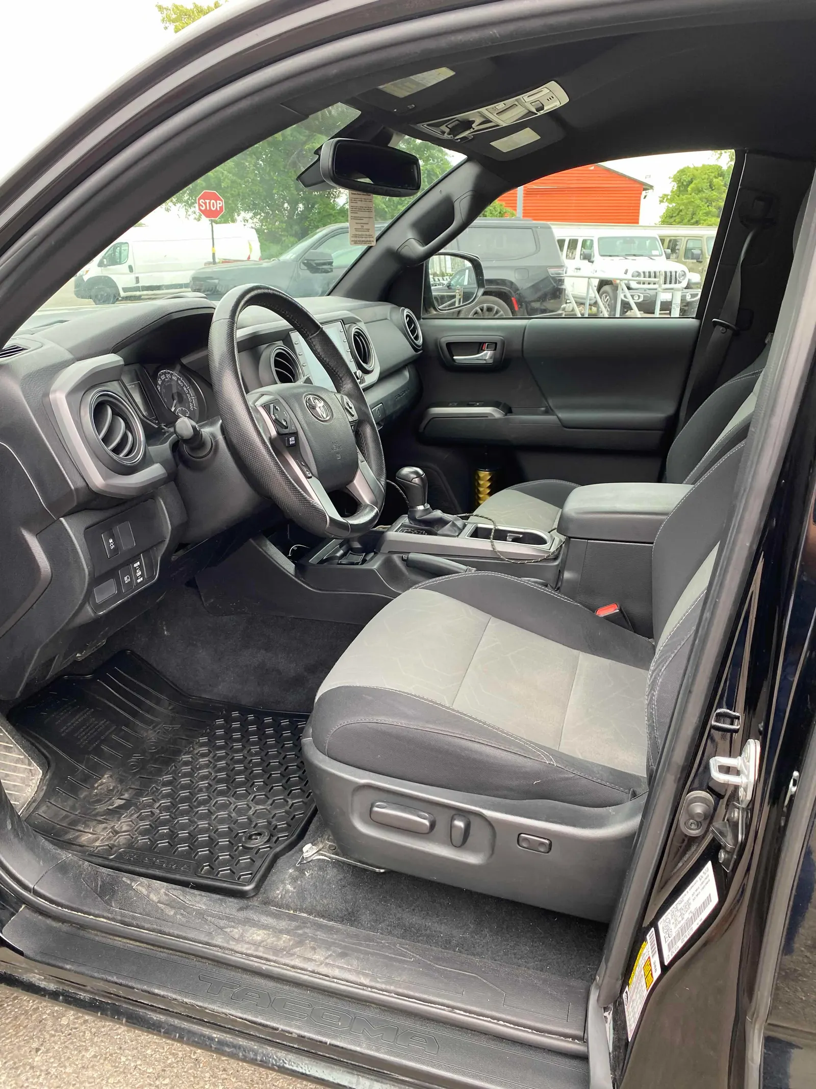 Interior driver side