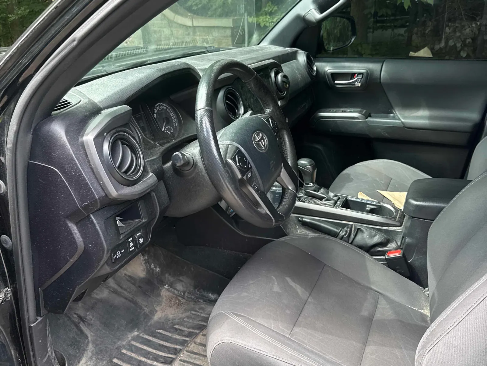 Interior driver side
