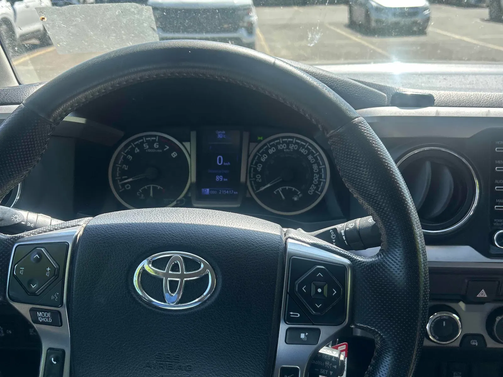 Interior driver side