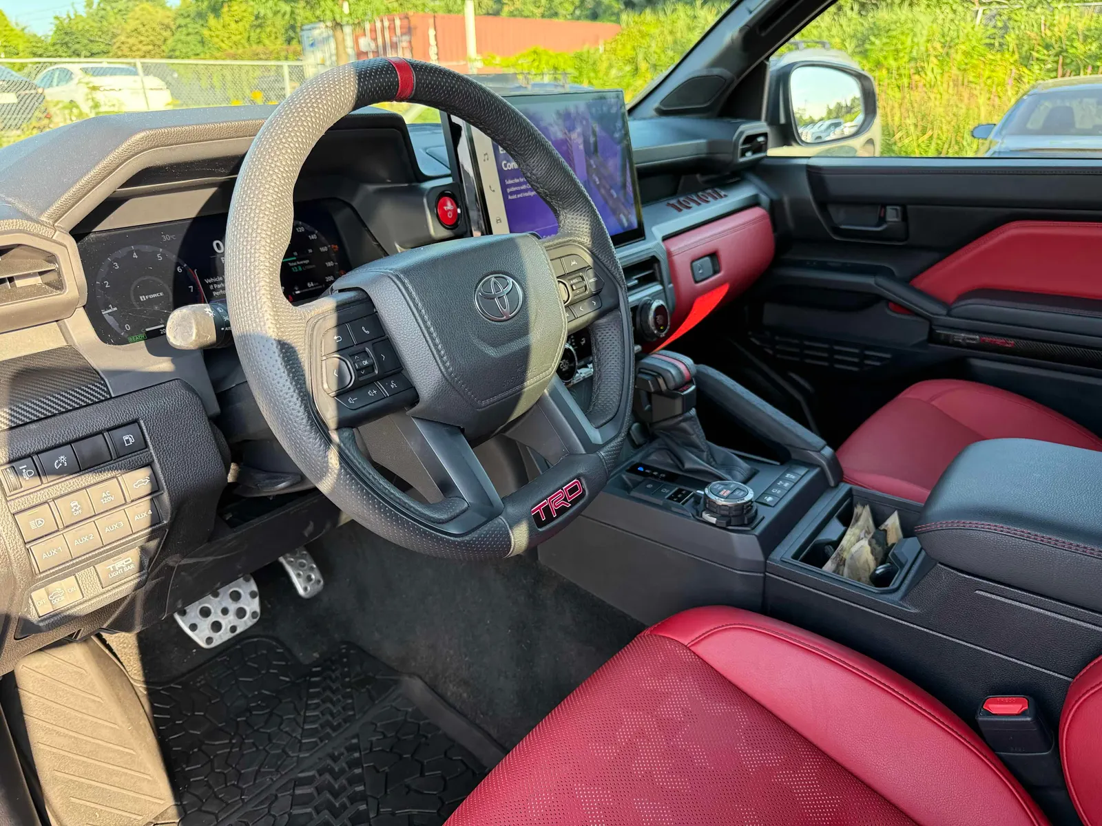 Interior driver side
