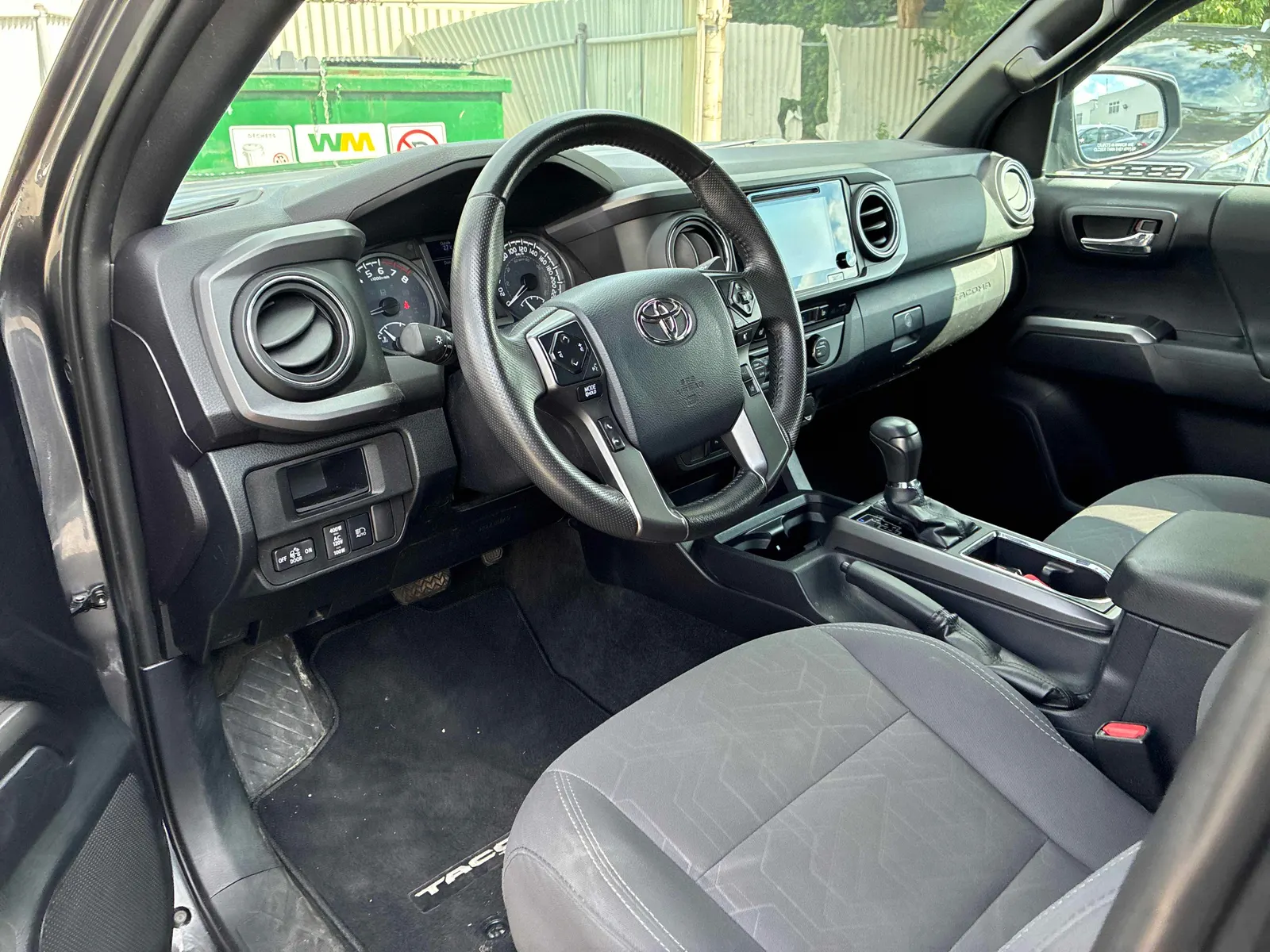 Interior driver side