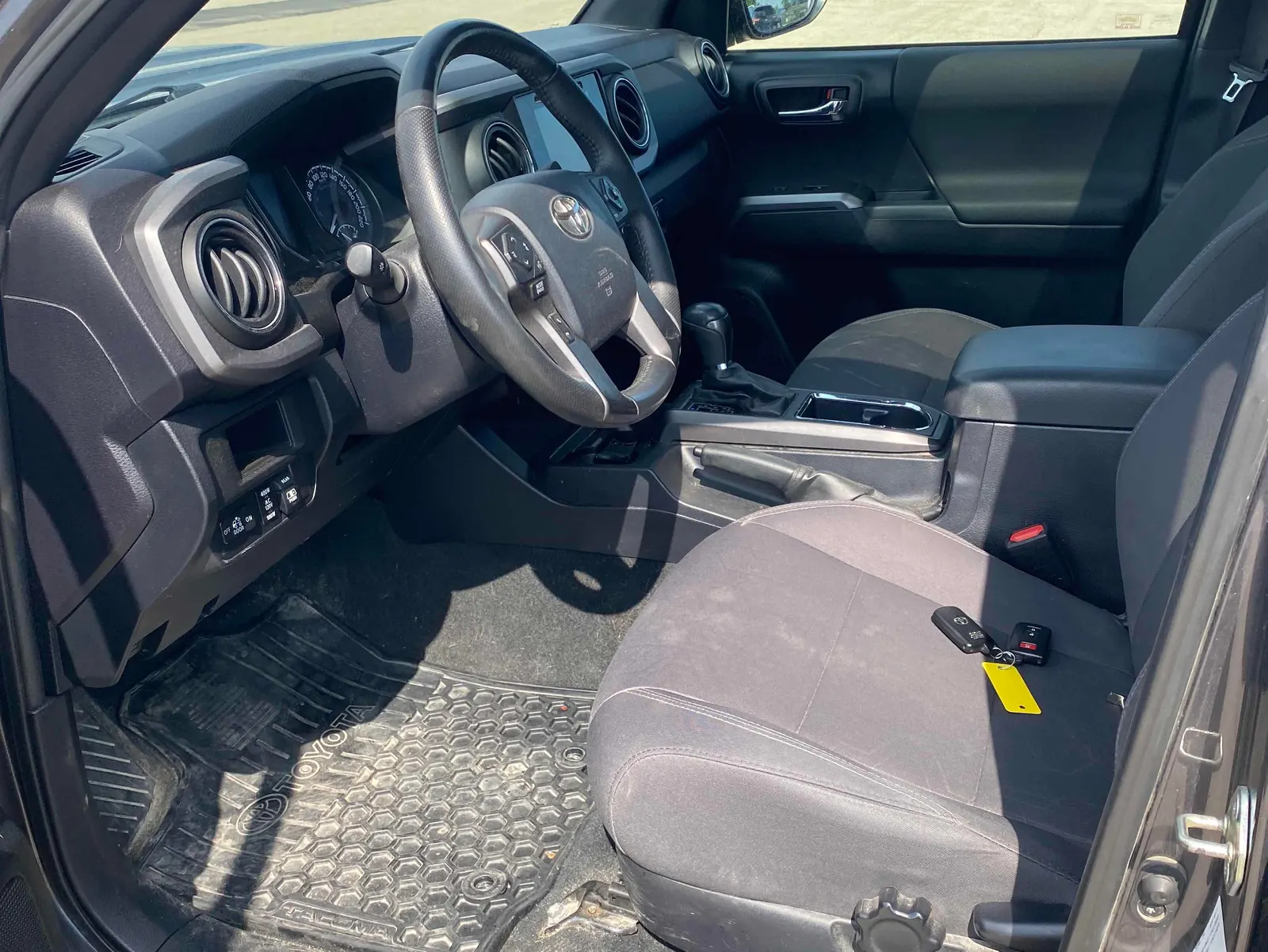 Interior driver side