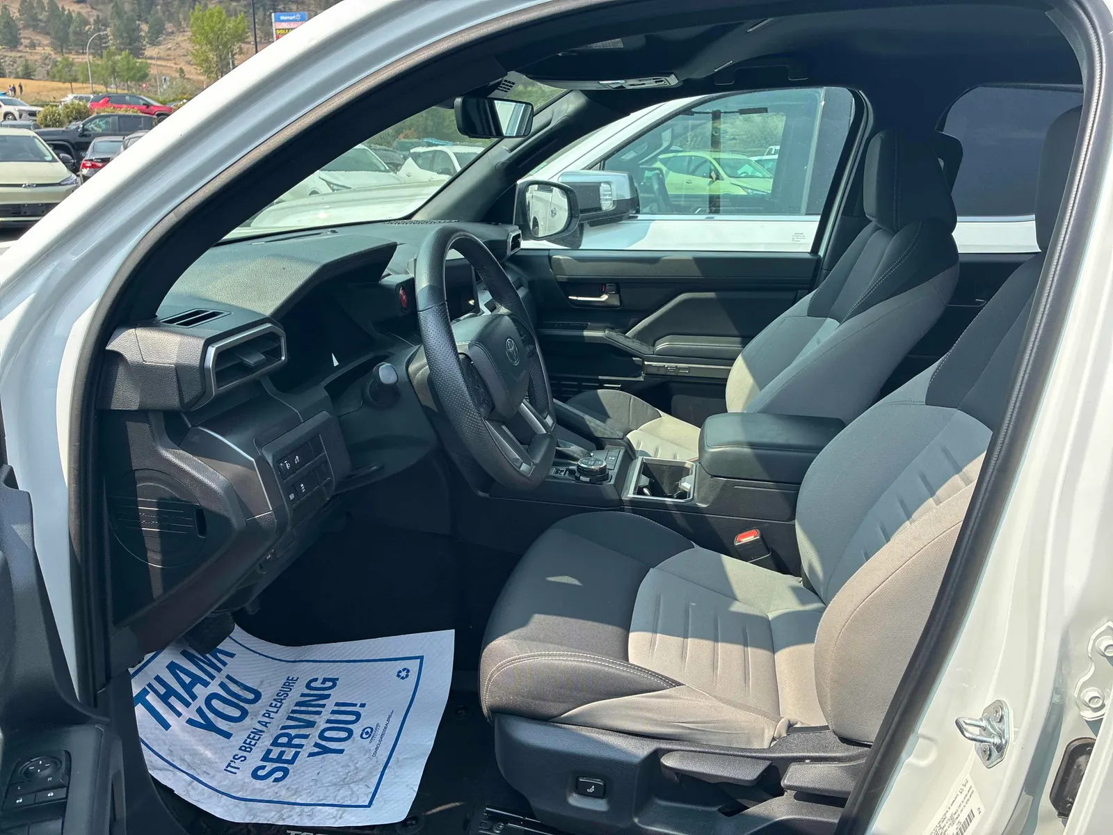 Interior driver side