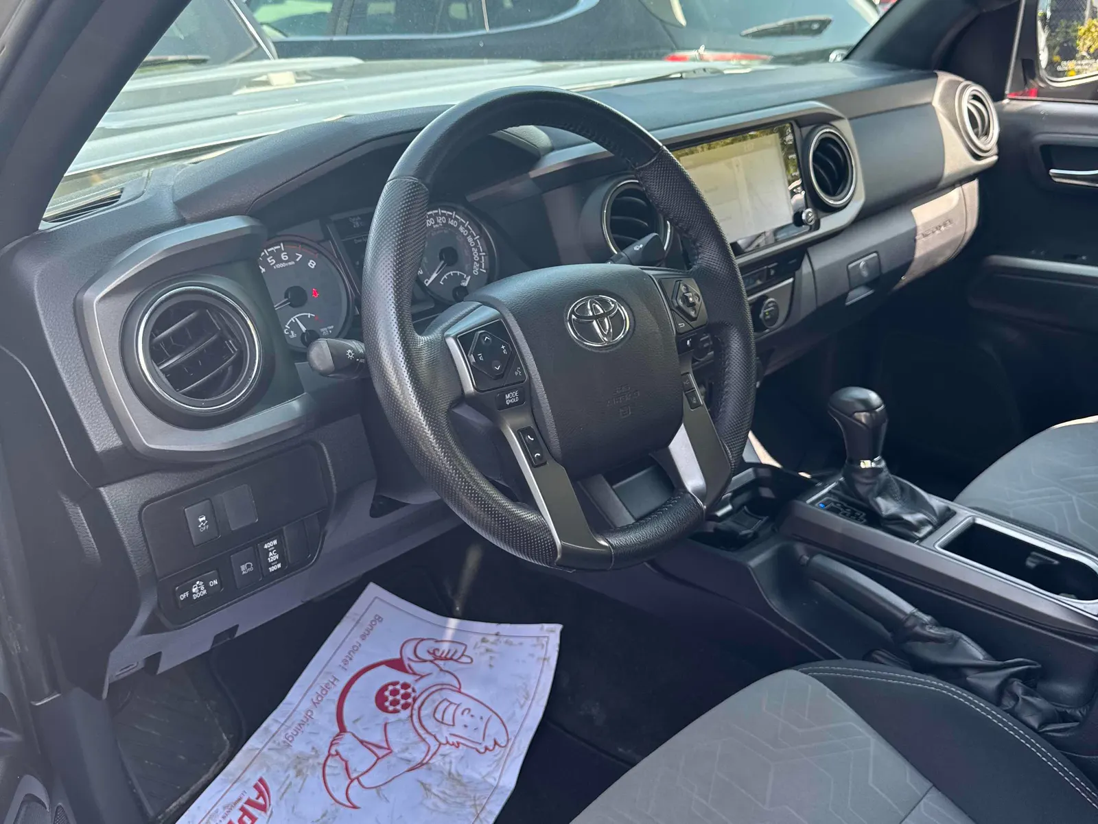 Interior driver side