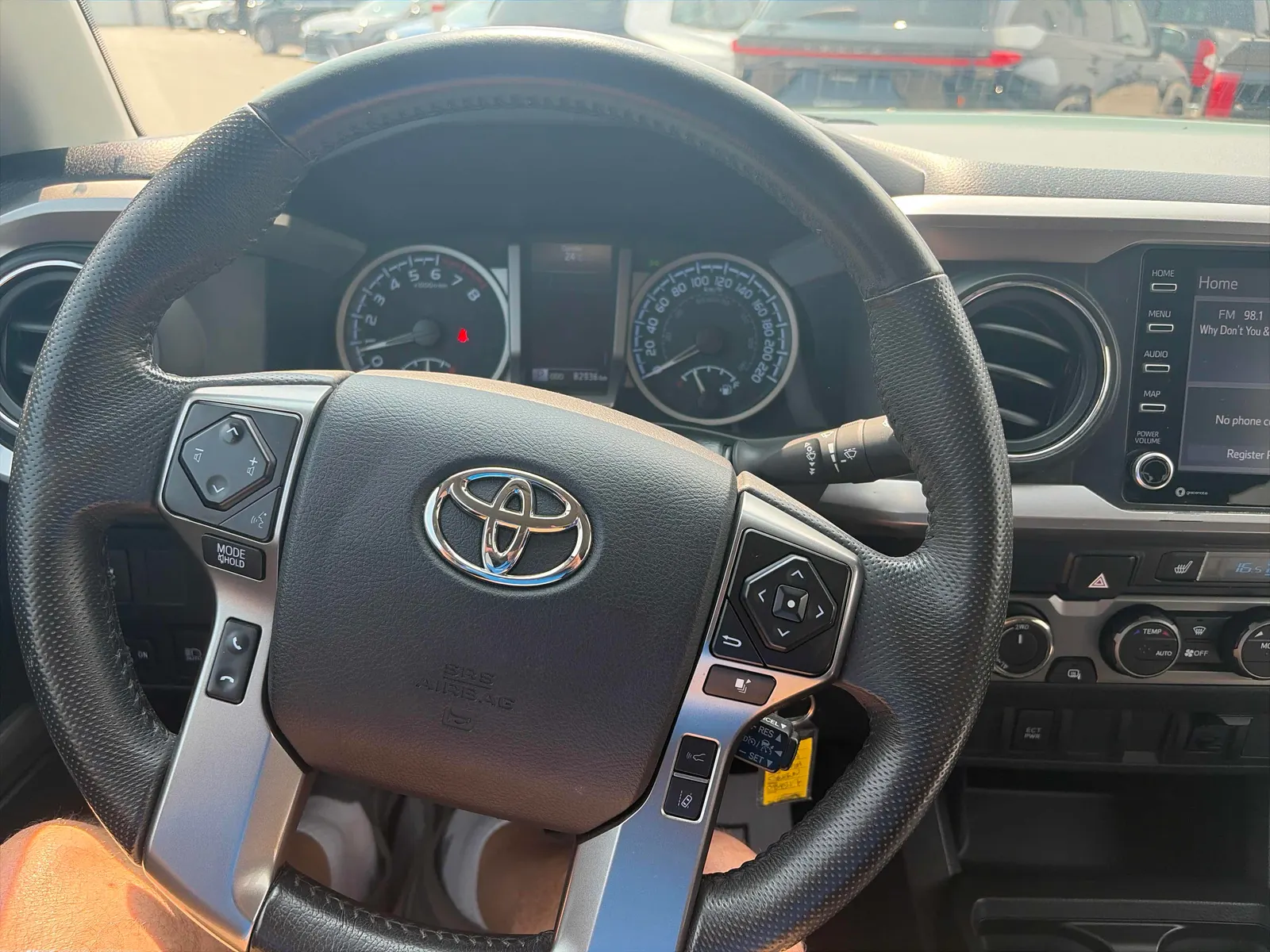Interior driver side