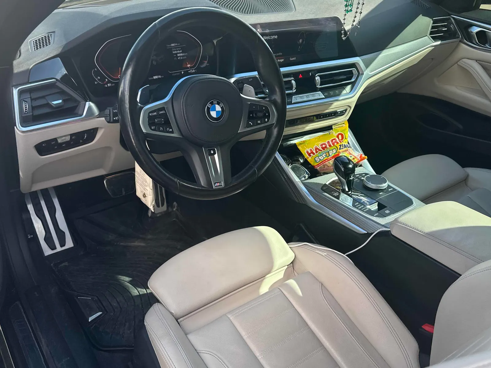 Interior driver side