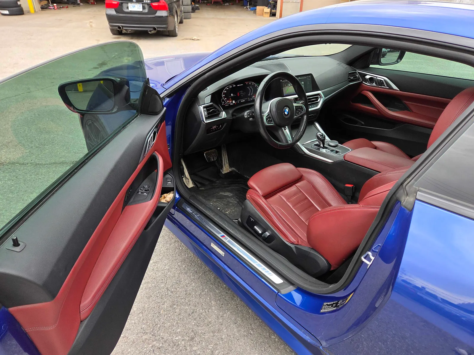 Interior driver side