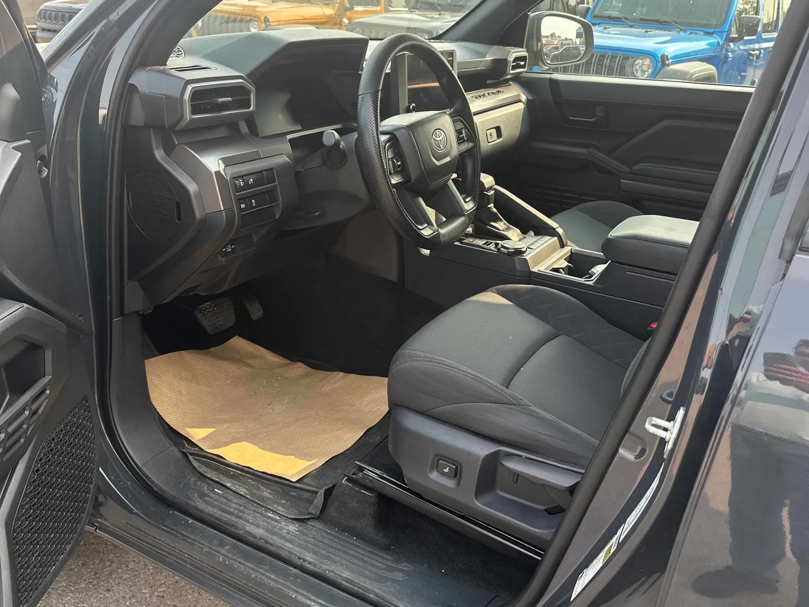 Interior driver side