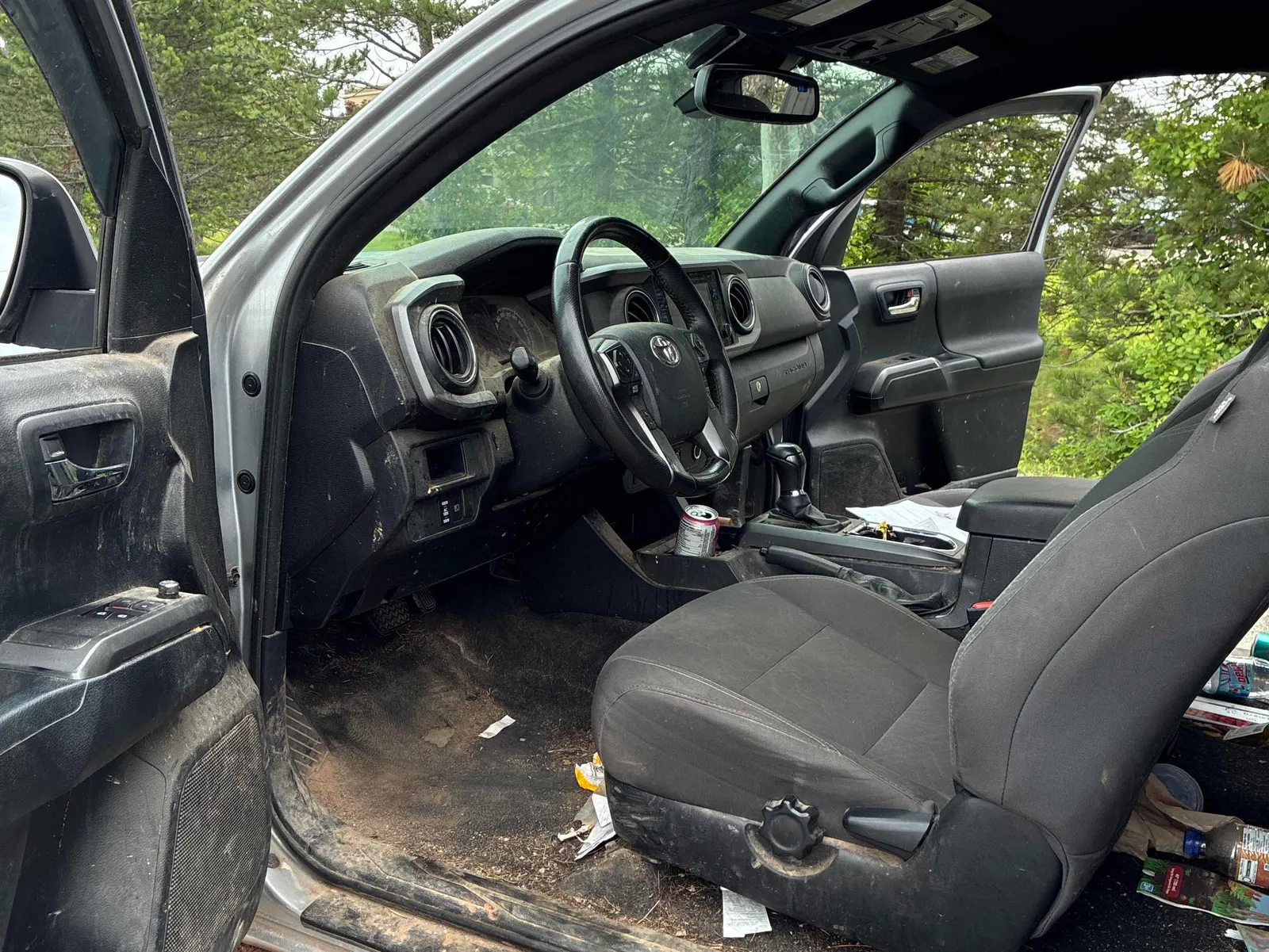Interior driver side
