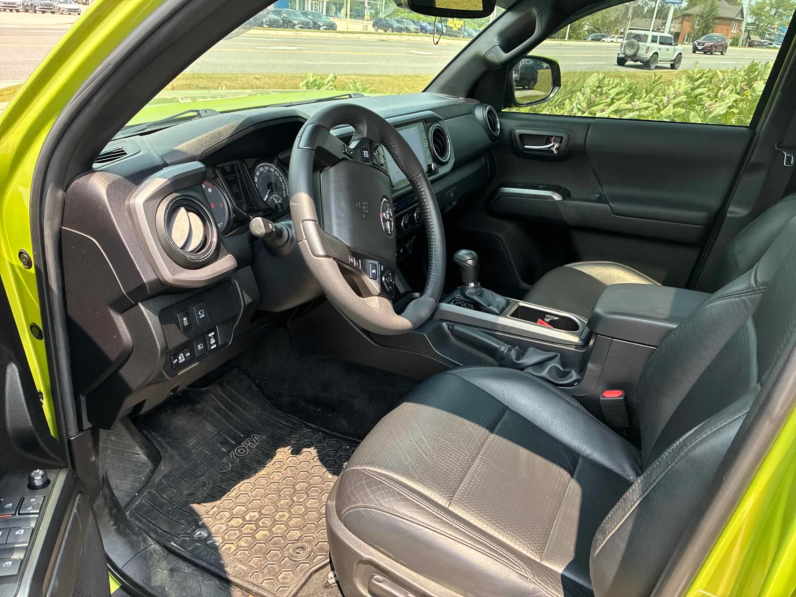 Interior driver side