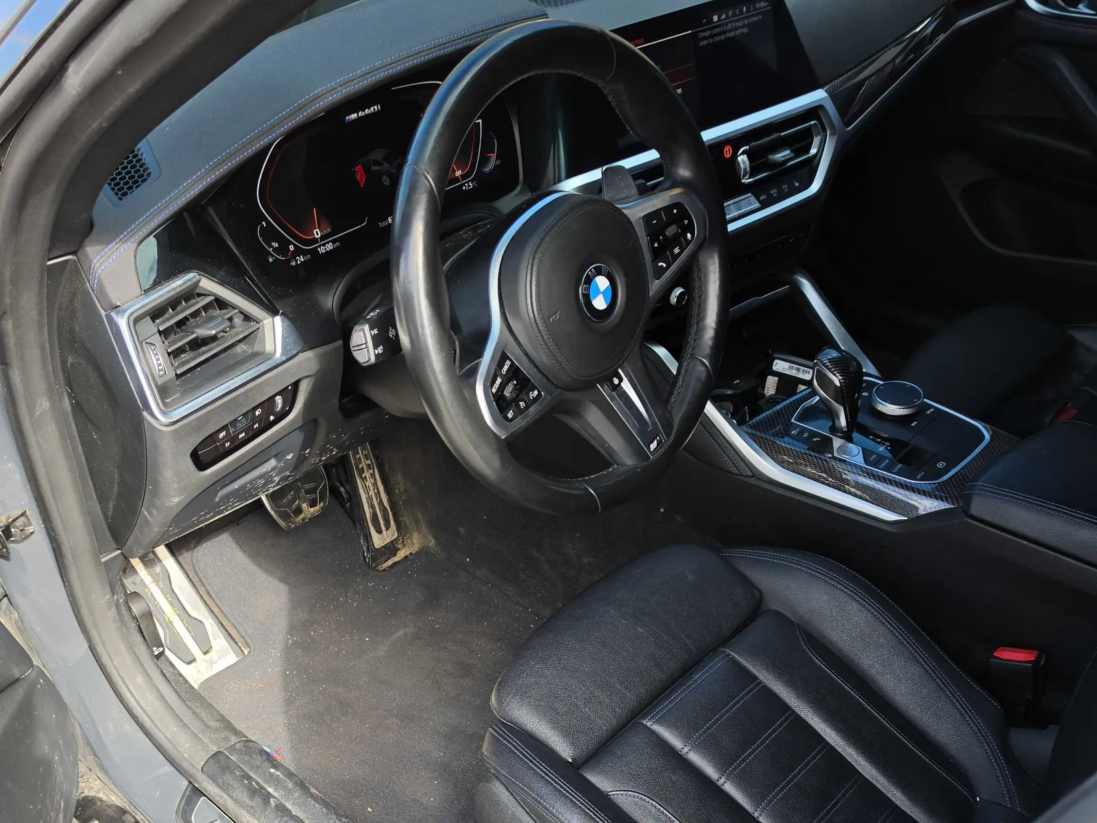 Interior driver side