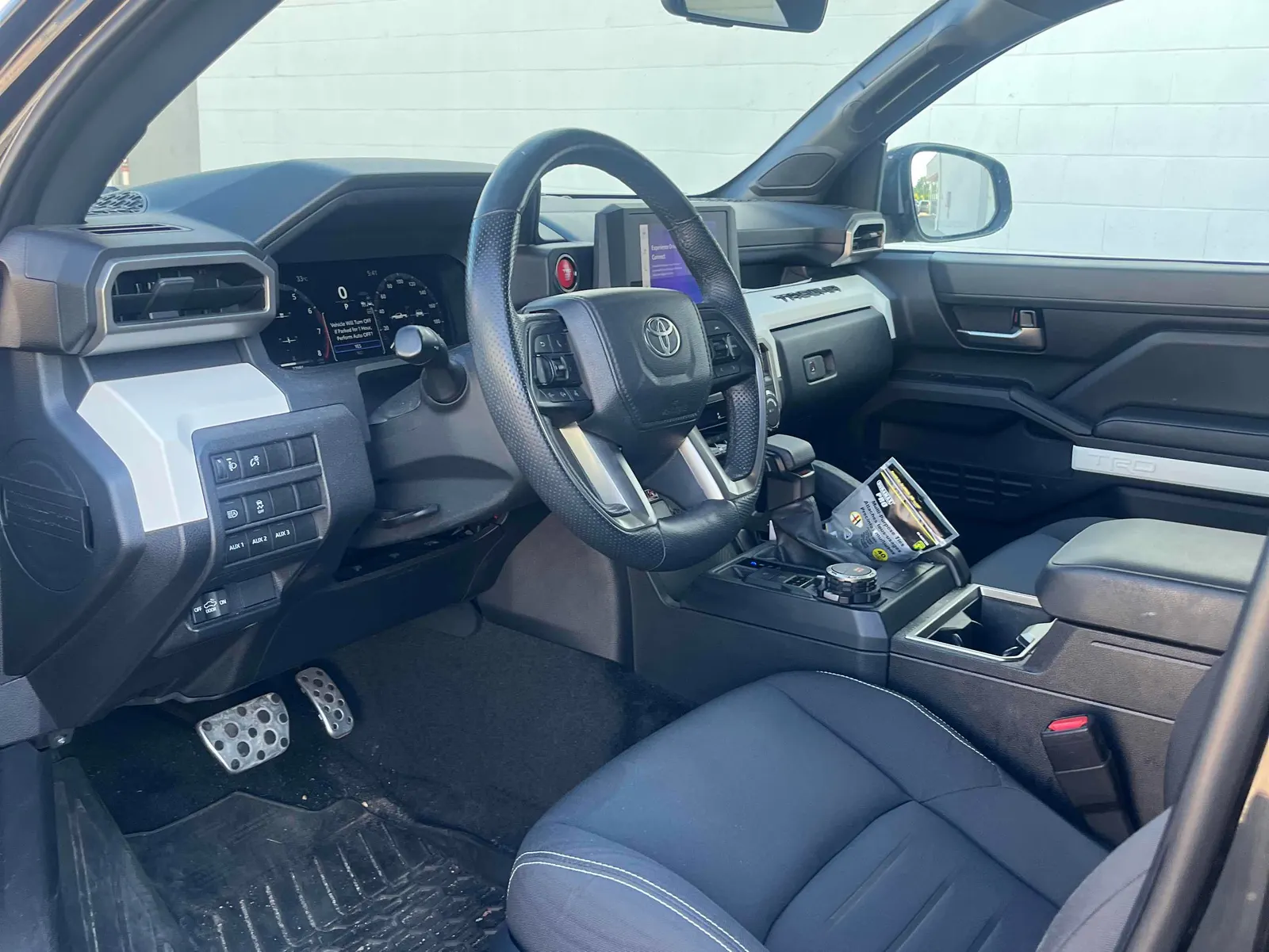 Interior driver side