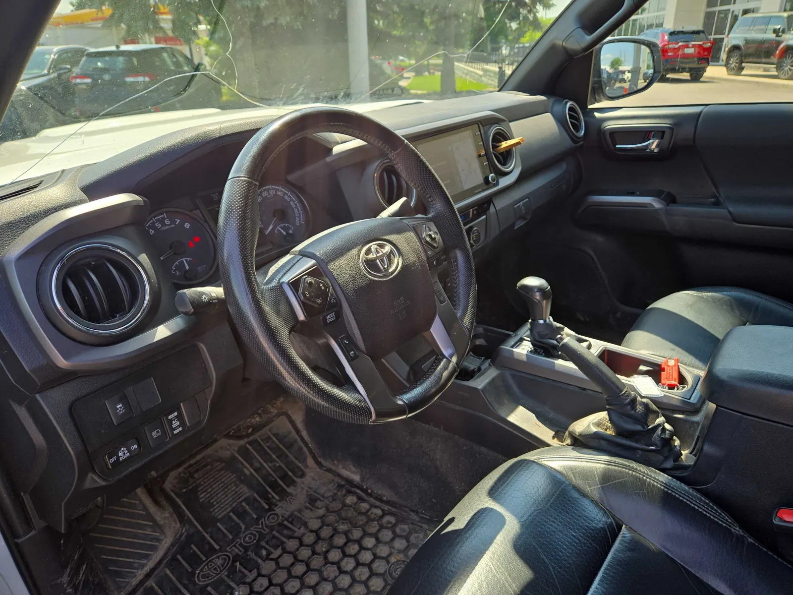 Interior driver side
