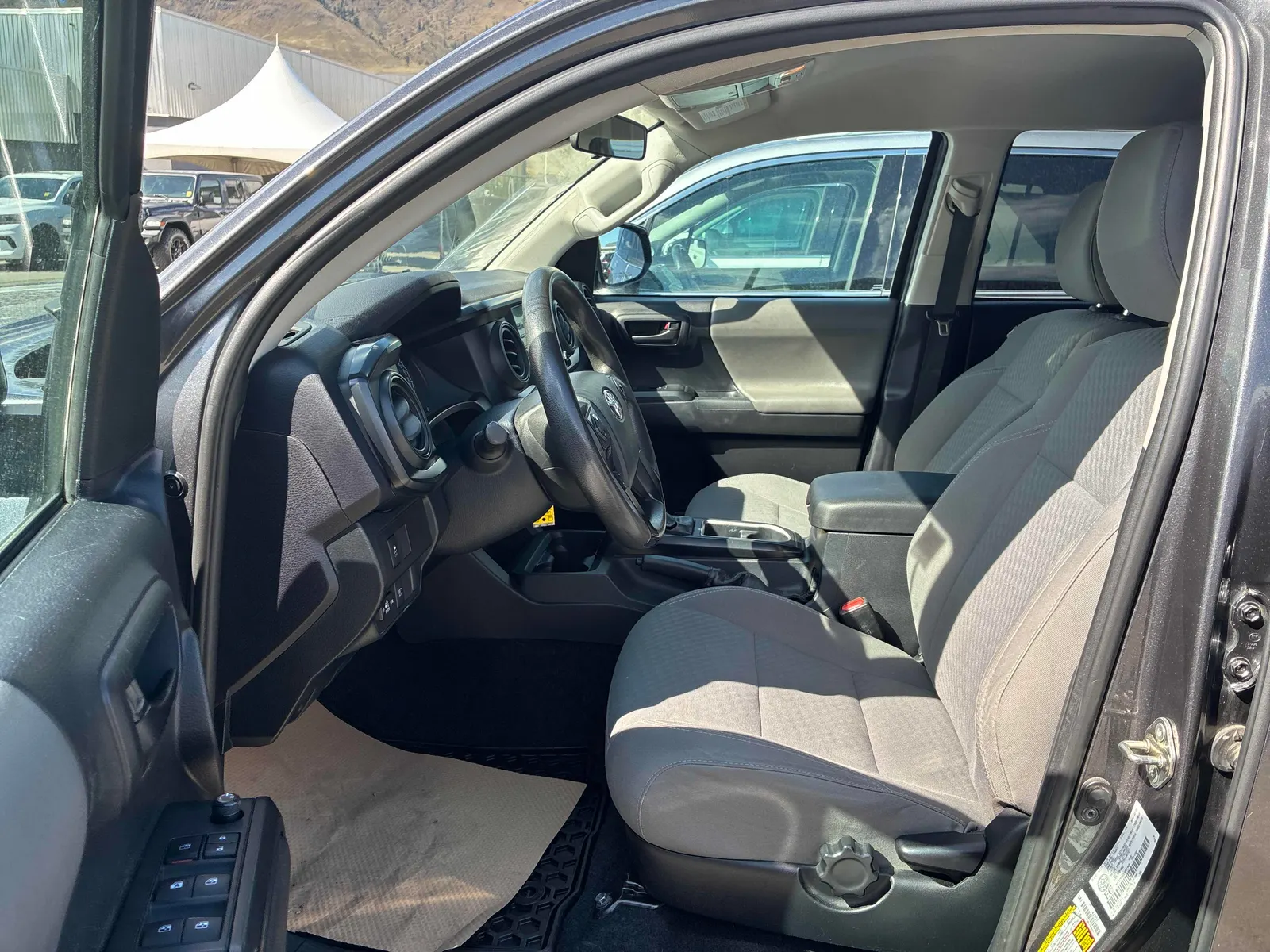 Interior driver side