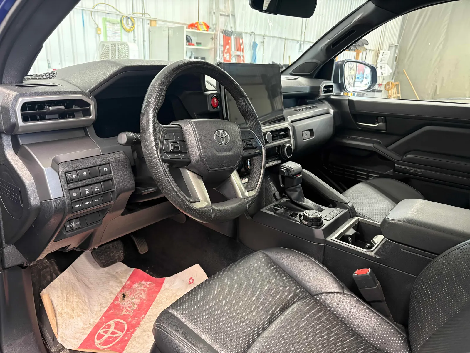 Interior driver side