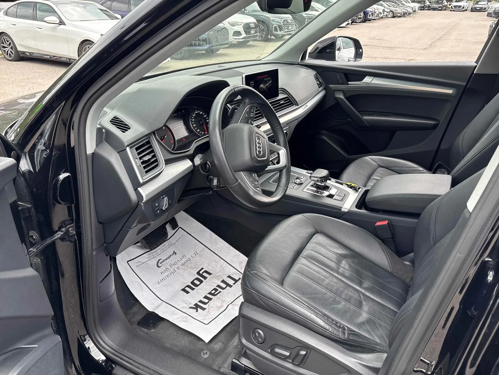 Interior driver side