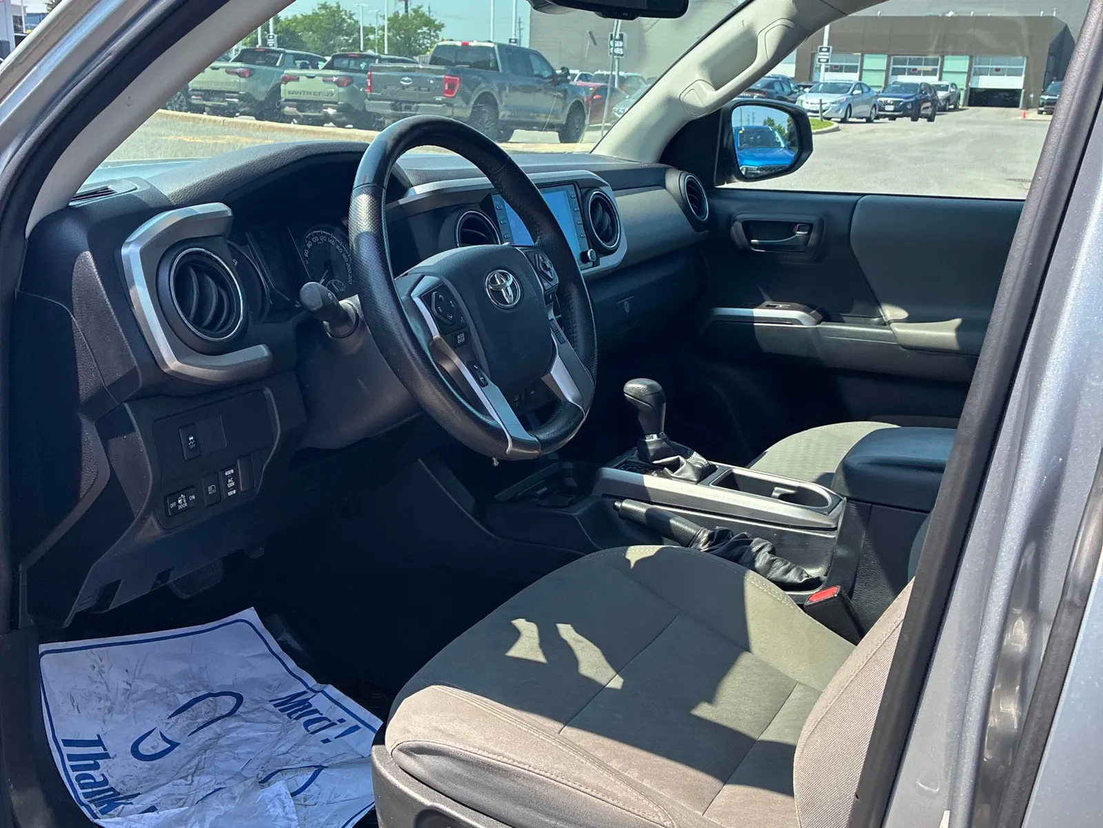 Interior driver side