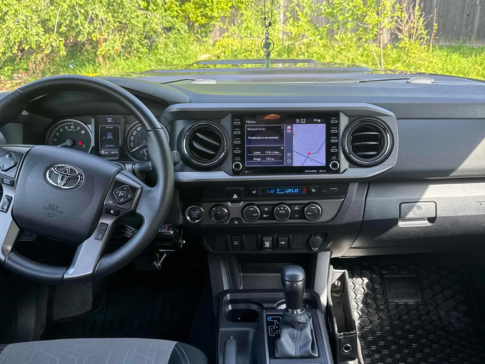 Interior driver side